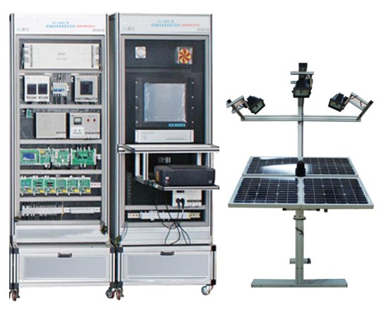 HYTYN-2自動(dòng)跟蹤太陽(yáng)能發(fā)電系統(tǒng)實(shí)訓(xùn)裝置