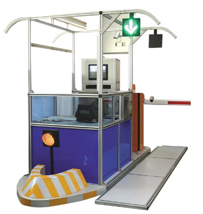 HYZNJT-7型ETC不停車(chē)收費(fèi)實(shí)訓(xùn)臺(tái)