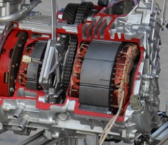 HY-QCX704混合動(dòng)力汽車變速箱解剖展示臺(tái)