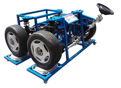  HY-QC336電子控制四輪轉(zhuǎn)向系統(tǒng)與前懸掛實(shí)訓(xùn)臺(tái)
