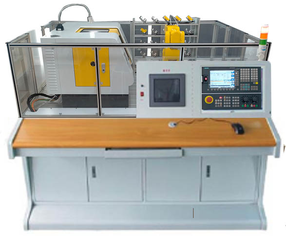 HY-980B 機(jī)器人機(jī)床上下料實(shí)訓(xùn)站